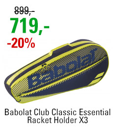 Babolat Club Classic Essential Racket Holder X3 Black/Yellow