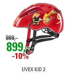 UVEX KID 2, RED FIREMAN 2021