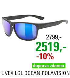 UVEX LGL OCEAN POLAVISION, BLACK MAT (2240) 2021