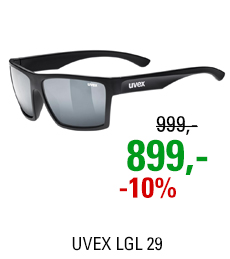 UVEX LGL 29, BLACK MAT/MIR. SILVER (2216) 2021