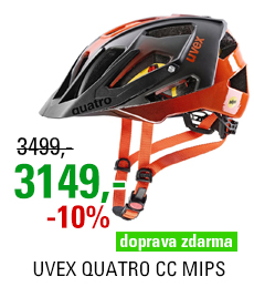 UVEX QUATRO CC MIPS, TITAN-ORANGE 2021