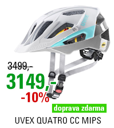 UVEX QUATRO CC MIPS, WHITE-SKY 2021