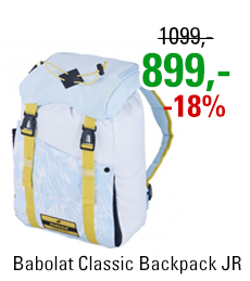 Babolat Classic Backpack JR Girl White/Blue