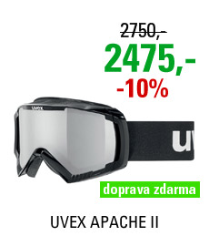 UVEX APACHE II, black/ltm silver S5506242026