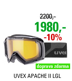 UVEX APACHE II LGL, black/lglS5506322029
