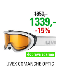 UVEX COMANCHE OPTIC, white mat/lasergold lite S5510921029