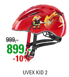 UVEX KID 2, RED FIREMAN 2021