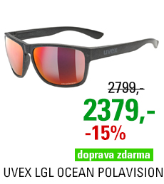 UVEX LGL OCEAN POLAVISION, BLACK MAT (2230) 2021