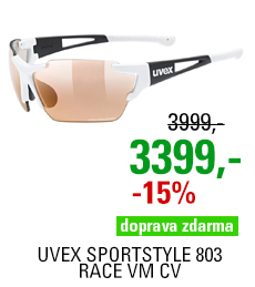 UVEX SPORTSTYLE 803 RACE VM CV, WHITE-BLACK MAT (8206) 2021