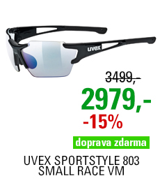 UVEX SPORTSTYLE 803 SMALL RACE VM, BLACK (2203) 2021