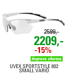 UVEX SPORTSTYLE 802 SMALL VARIO, WHITE (8801) 2021