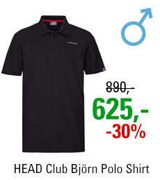 HEAD Club Björn Polo Shirt Men Black