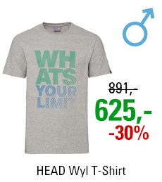 HEAD Wyl T-Shirt Men Grey Melange