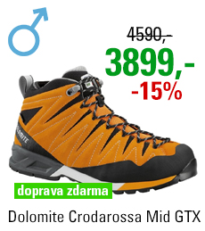 Dolomite Crodarossa Mid GTX Bright Orange/Black