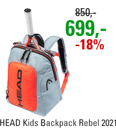 HHEAD Kids Backpack Rebel Grey/Orange 2021