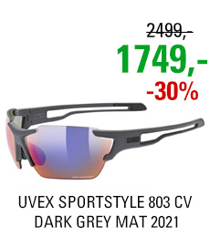 UVEX SPORTSTYLE 803 CV, DARK GREY MAT (5599) 2021