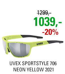 UVEX SPORTSTYLE 706, NEON YELLOW (6616) 2021