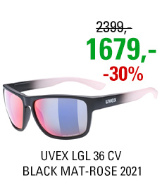 UVEX LGL 36 CV, BLACK MAT-ROSE (2398) 2021