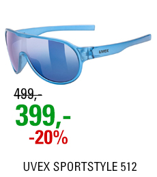 UVEX SPORTSTYLE 512, BLUE TRANSPARENT (4116) 2021