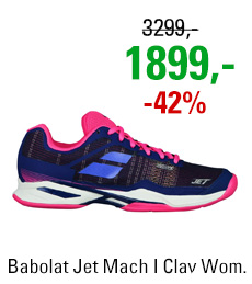 Babolat Jet Mach I Clay Women Blue/Pink